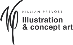Logo de Epok et Killian Prévost spécialiste en illutsration et design graphique surNantes, la région Bretagne et la France